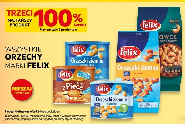 Orzeszki ziemne promocja w Kaufland