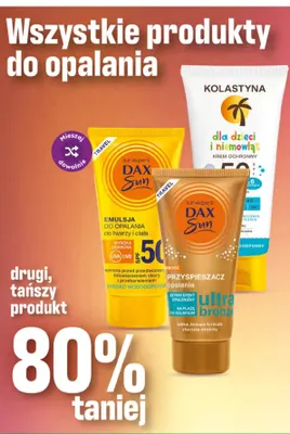 Produkty do opalania promocja w Dino