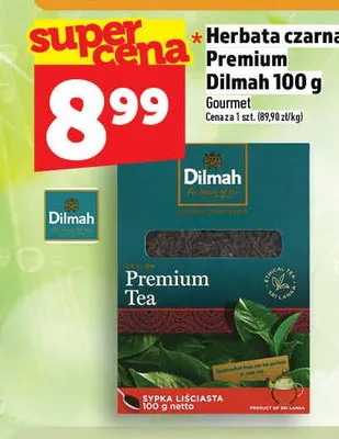 Herbata czarna Premium Dilmah promocja w TOPAZ