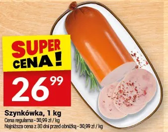 Szynkówka promocja w Twój Market