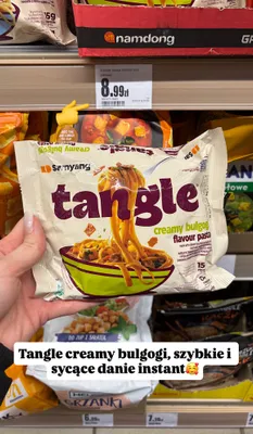 Danie instant tangie creamy bulgogi promocja w Intermarche