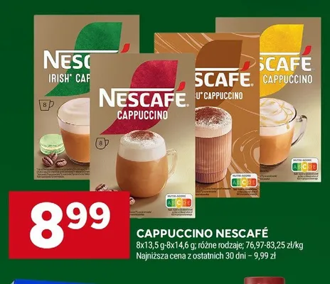 Cappuccino Nescafé promocja w Stokrotka