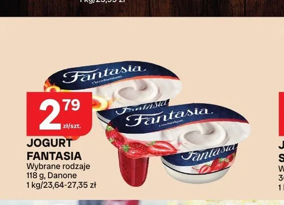 Jogurt Fantasia Danone promocja w Chorten