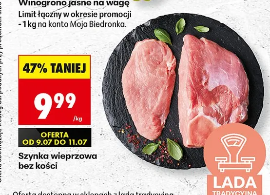 Nektarynka na wagę promocja w Biedronka