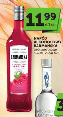 Napój alkoholowy Barmańska Malina promocja w Groszek