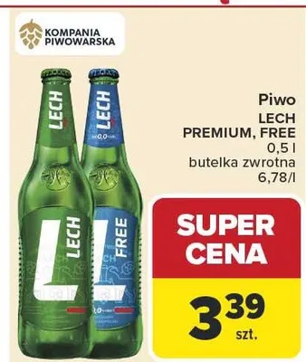 Piwo Premium, Free promocja w Carrefour