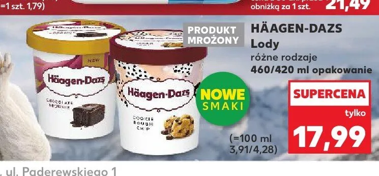 Lody Häagen-Dazs promocja w Kaufland