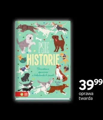Książka Psie historie Zielona Sowa promocja w Empik