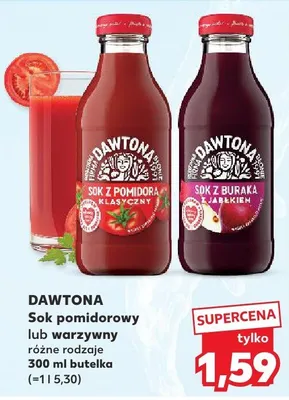 Sok pomidorowy lub warzywny, różne rodzaje promocja w Kaufland