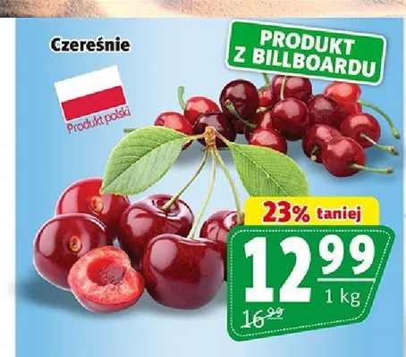 Czereśnie polskie promocja w Prim Market