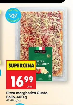 Pizza margherita Gusto Bello 400g promocja w Biedronka