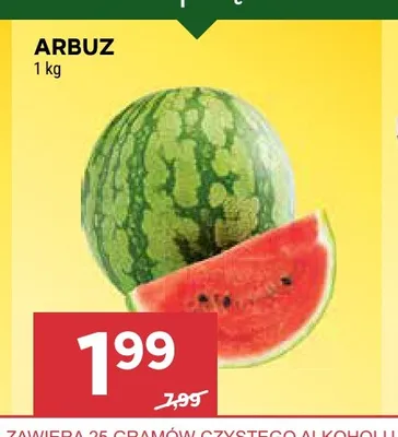 Arbuz promocja w Stokrotka