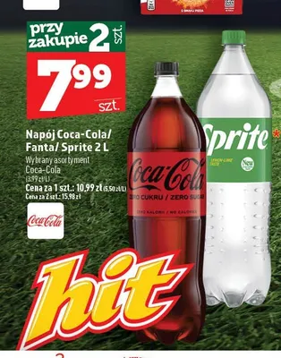 Napój gazowany Sprite promocja w TOPAZ