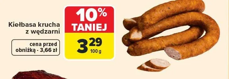 Kiełbasa promocja w Carrefour