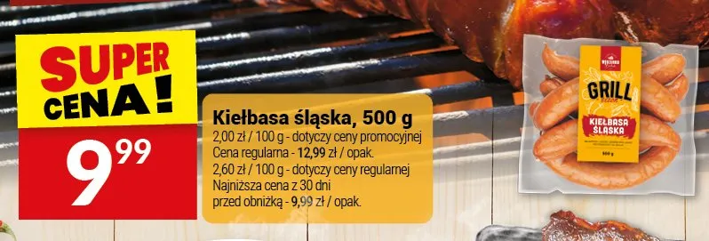 Kiełbasa śląska Białecki Wędzarnia promocja w Twój Market