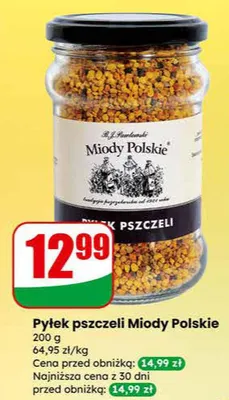 Pyłek pszczeli promocja w Dino