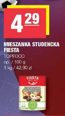 Mieszanka studencka Fiesta promocja w SPAR