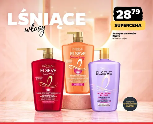 Szampon do włosów Elseve Color-Vive promocja w Netto