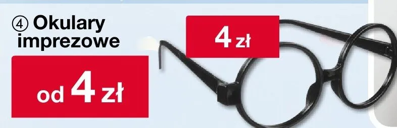 Okulary imprezowe promocja w Woolworth
