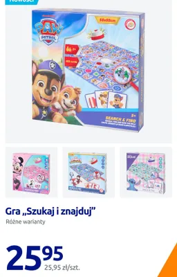 Gra Szukaj i znajduj Psi Patrol promocja w Action
