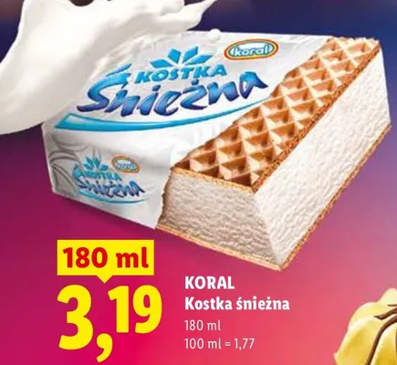 Kostka śnieżna promocja w Lidl