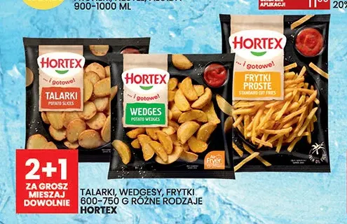 Talarki, wedgesy, frytki Hortex promocja w Wafelek
