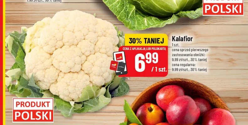 Kalafior promocja w POLOmarket