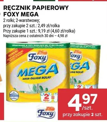 Ręcznik papierowy Mega promocja w Stokrotka