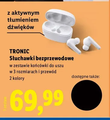Słuchawki bezprzewodowe promocja w Lidl