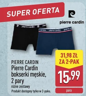 Bokserki męskie, 2 pary różne kolory promocja w Aldi
