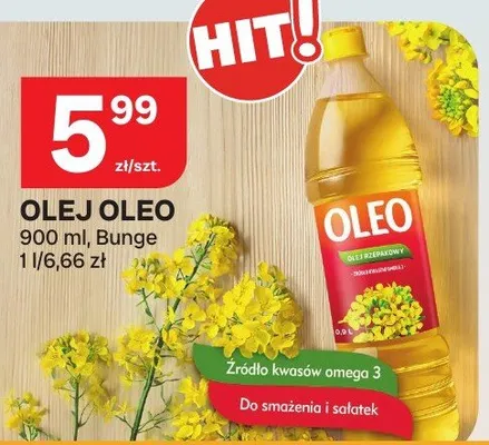 Olej Oleo promocja w Chorten