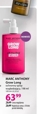 Ochronny spray wygładzający Marc Anthony Grow Long promocja w Hebe