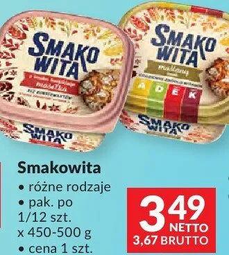Smakowita różne rodzaje twarożek promocja w Makro