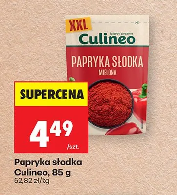 Papryka słodka mielona Culineo promocja w Biedronka