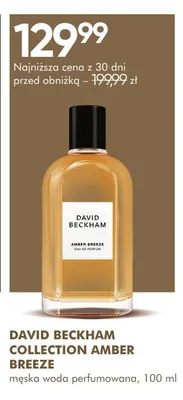 Męska woda perfumowana David Beckham Collection Amber Breeze promocja w Super-Pharm