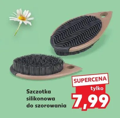 Szczotka silikonowa do szorowania promocja w Kaufland