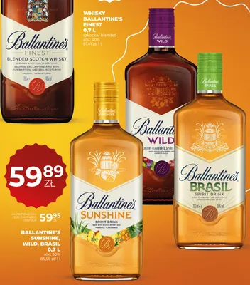 Likier Ballantine's Sunshine promocja w Duży Ben