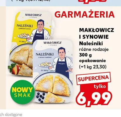 Naleśniki z serem i makiem Makłowicz i Synowie promocja w Kaufland
