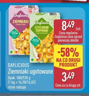 Ziemniaki z boczkiem i cebulą Daylicious promocja w Aldi