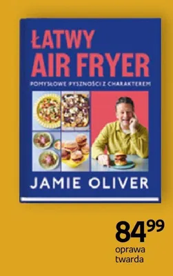 Książka Łatwy Air Fryer Jamie Oliver promocja w Empik
