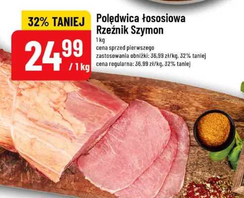 Polędwica łososiowa Rzeźnik Szymon promocja w POLOmarket