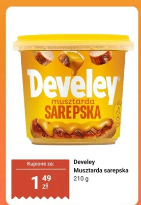 Musztarda sarepska promocja w Dino
