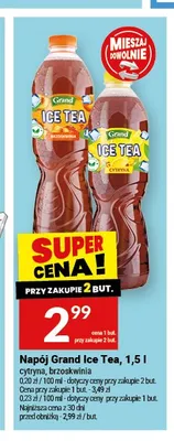 Napój Grand Ice Tea Cytryna promocja w Twój Market