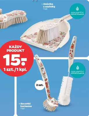 Zmiotka z szufelką promocja w Netto