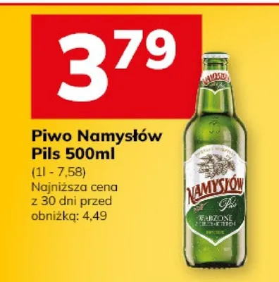 Piwo Namysłów Pils promocja w Hitpol