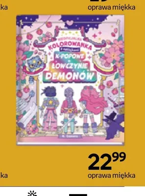 Książka Kolorowanka K-Popowe Łowczynie Demonów promocja w Empik