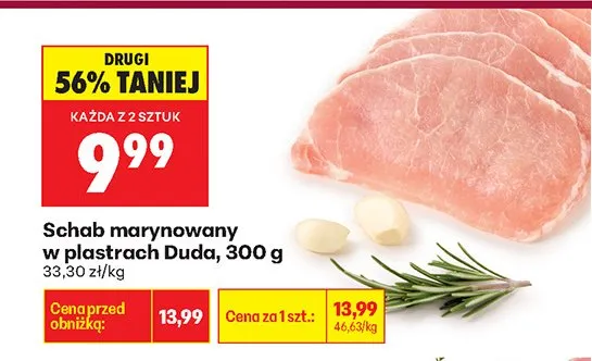 Od poniedziałku, strona 43 promocja w Biedronka