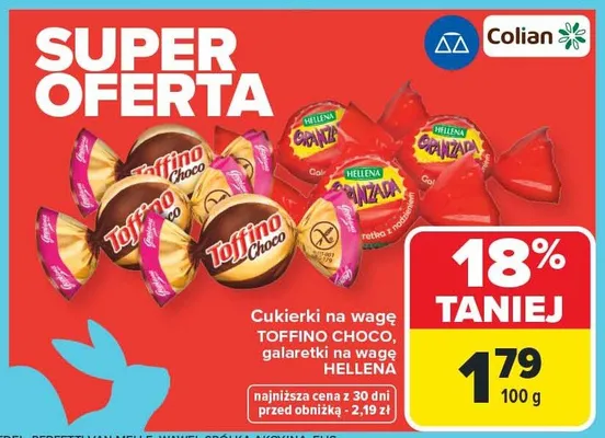 Cukierki na wagę promocja w Carrefour