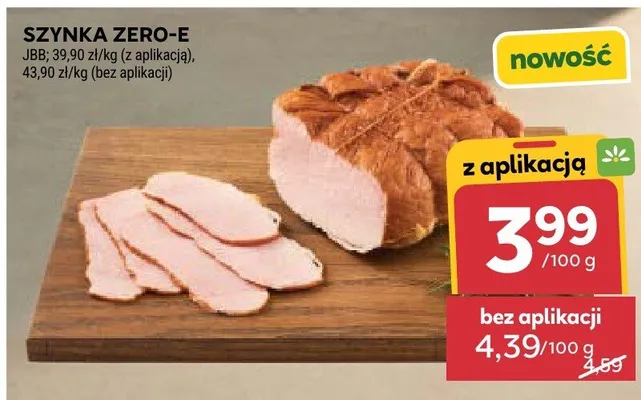 Szynka Zero-E JBB promocja w Stokrotka