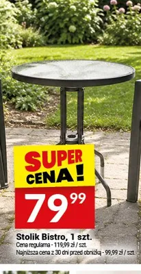 Stolik Bistro promocja w Twój Market